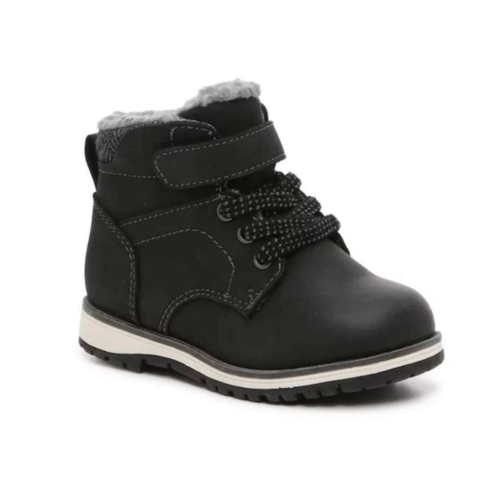 Kids Lil Luke Boot Black Max + Jake Toddler Size 5